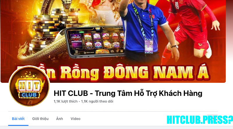 Liên hệ Hit Club qua Fanpage Facebook